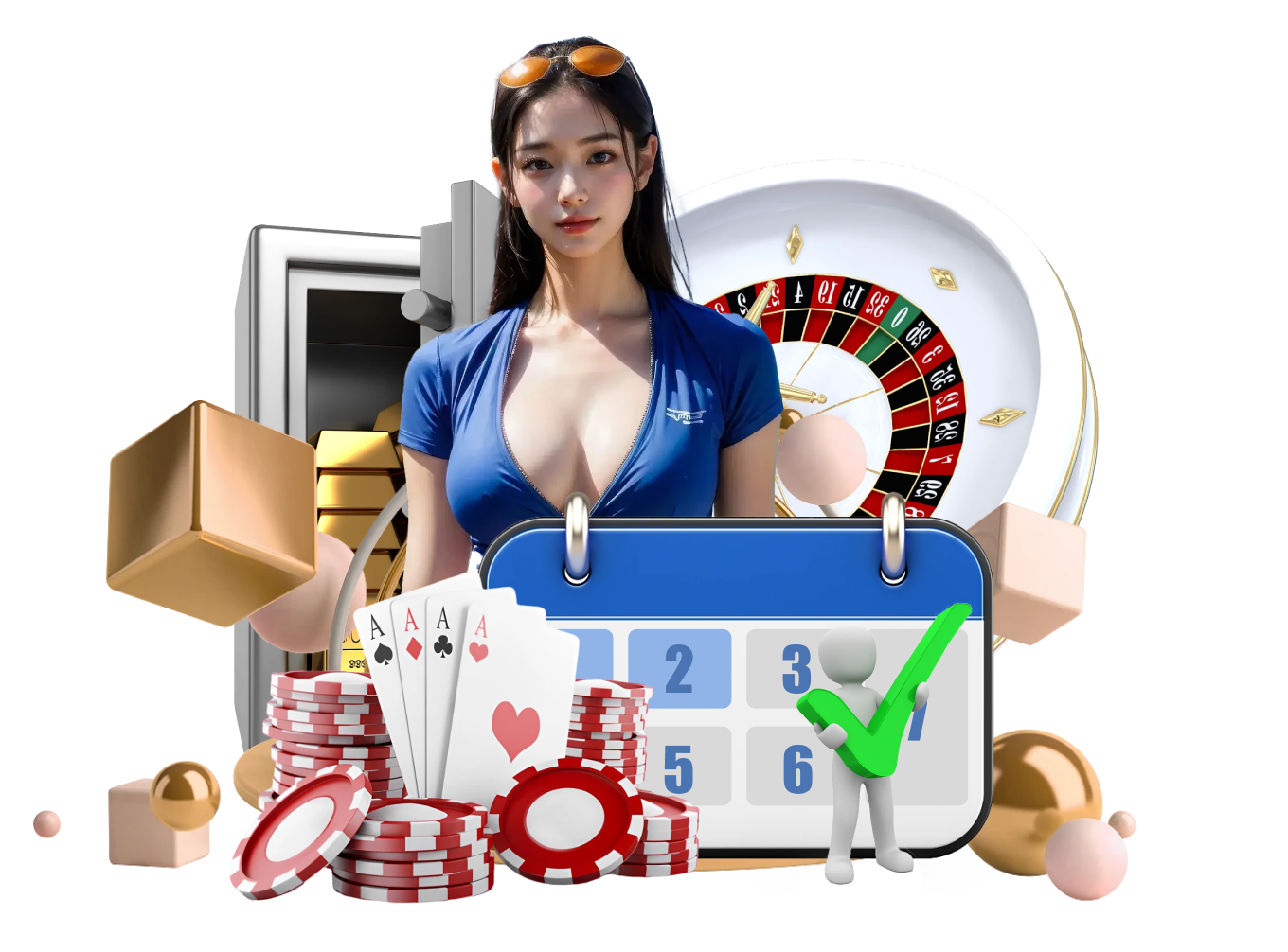 VIP Roulette betting layout showing number grid and color selections